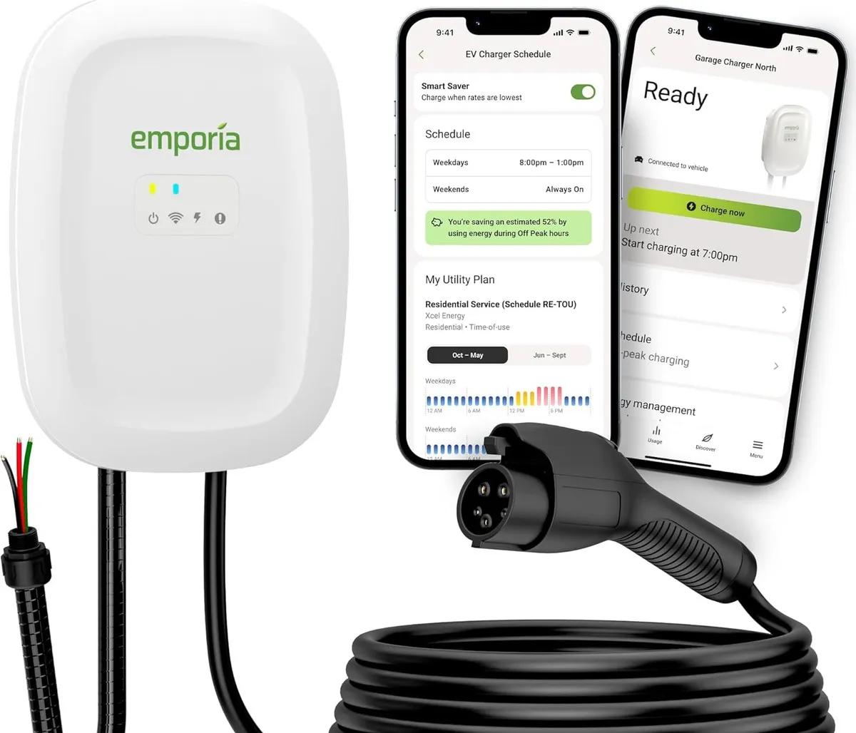 EV chargers installed in a clean Northern Virginia garage