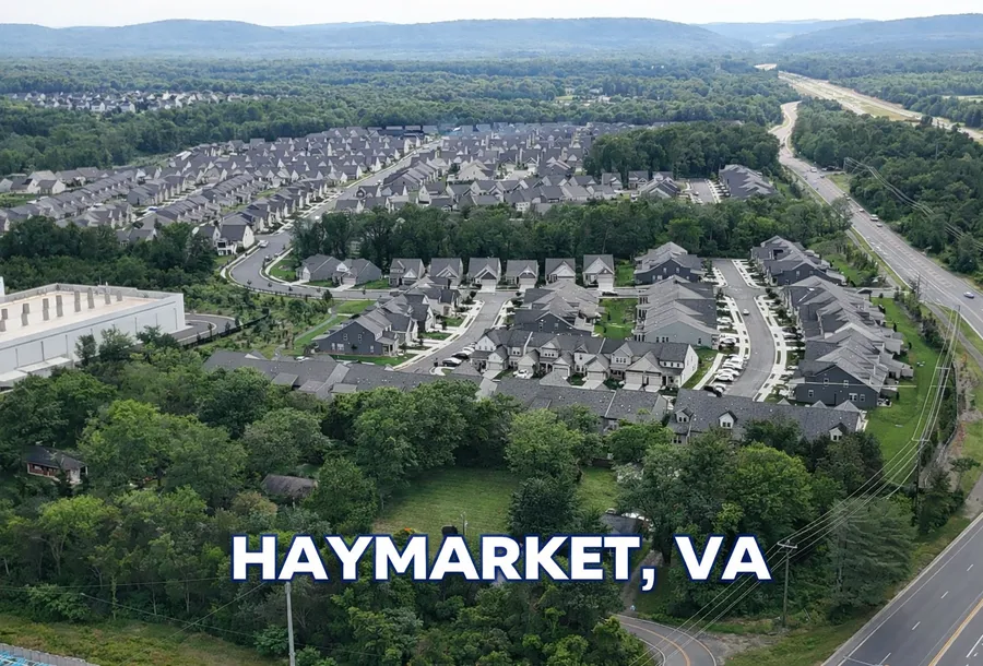 Haymarket neighborhood home with EV charging